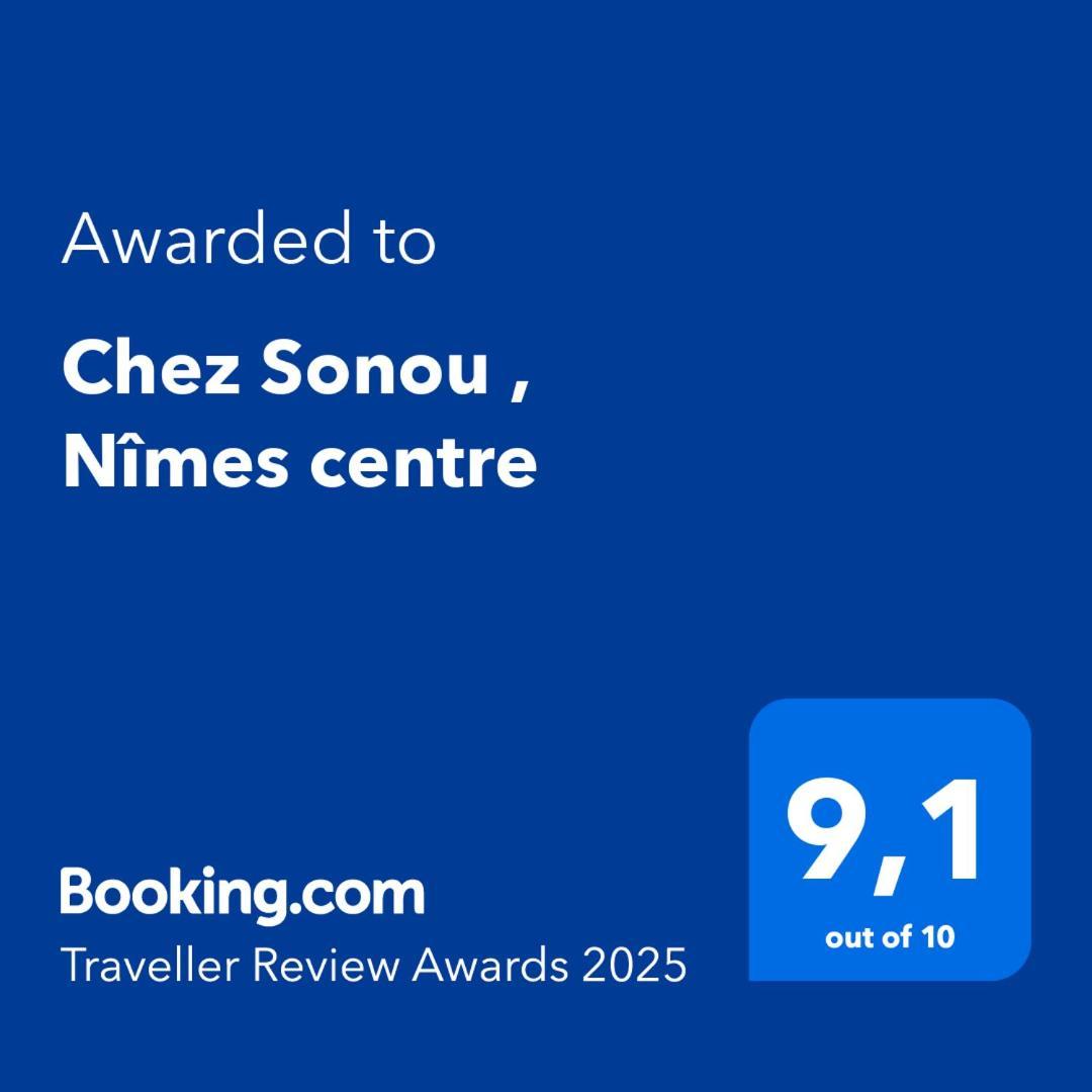 Chez Sonou , Nimes Centre Lejlighed Eksteriør billede